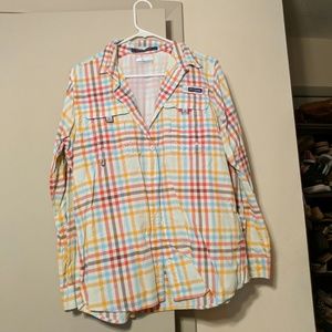 Plaid multicolor Columbia PFG